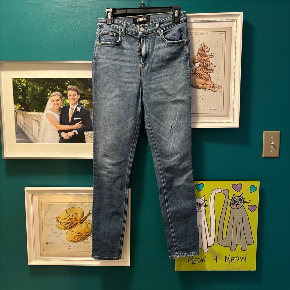 Reformation high and skinny jean